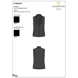 Dames bodywarmer paardrijden waterdicht – Equestro Dames bodywarmer paardrijden waterdicht – Equestro
