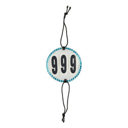 Wedstrijd-nummerhouder strass Horze Blauw