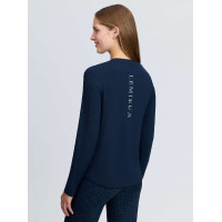 Haut technique de sport LeMieux manches longues Marine Bleu marine