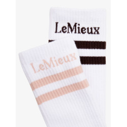 Chaussettes High Crew LeMieux par 2 Chaussettes High Crew LeMieux par 2