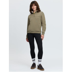 Sweat-shirt LeMieux à demi-zip col montant Scarlet