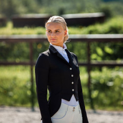 Veste de concours Carla femme Horze Noir