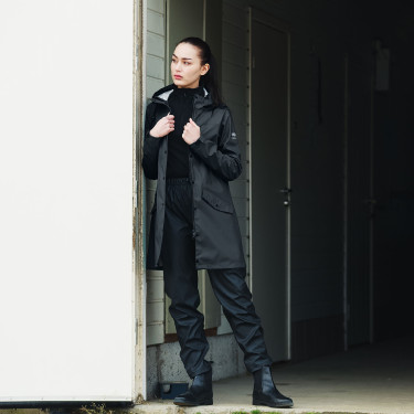 PU Regenjas Billie dames Horze PU Regenjas Billie dames Horze