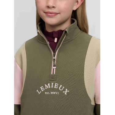 Young Rider Viola Sweater met kwartsrits LeMieux