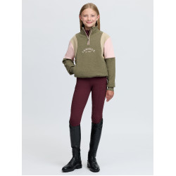 Young Rider Viola Sweater met kwartsrits LeMieux