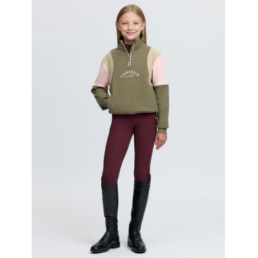 Young Rider Viola Sweater met kwartsrits LeMieux