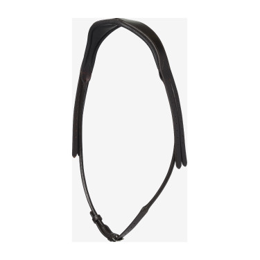 Têtière Roulée LeMieux Kudos Marron / argent Têtière Roulée LeMieux Kudos Marron / argent