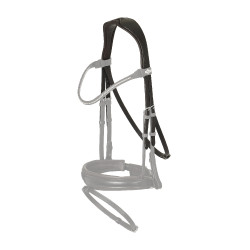 Têtière LeMieux Kudos Marron / argent