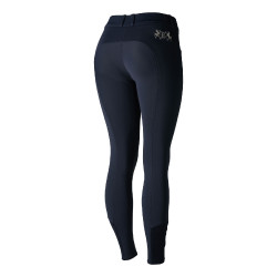 Pantalon d'équitation basanes silicone Meghan femme B Vertigo Bleu marine foncé Pantalon d'équitation basanes silicone Meghan femme B Vertigo Bleu marine foncé
