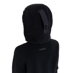 Sweat à capuche zippé en polaire teddy unisexe pour enfants Equestro