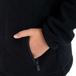 Sweat à capuche zippé en polaire teddy unisexe pour enfants Equestro