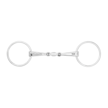 Mors de filet brisure double Waldhausen