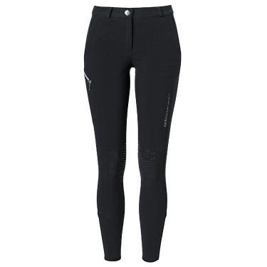 Pantalon d’équitation Softshell Bond Mountain Horse femme Noir