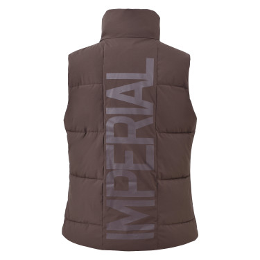 Bodywarmer Imperial Riding Chica dames Chocolade Bruin Bodywarmer Imperial Riding Chica dames Chocolade Bruin