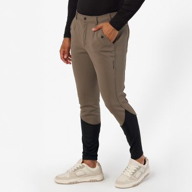 Pantalon d'équitation Euro-Star Marcel FullGrip homme Toundra Marron Pantalon d'équitation Euro-Star Marcel FullGrip homme Toundra Marron