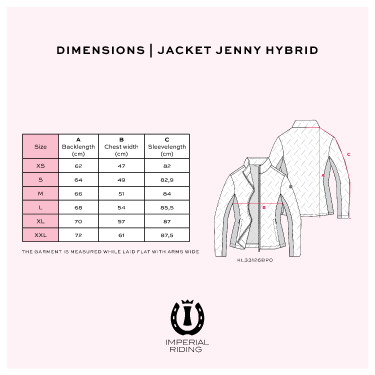 Dames rijjas hybrid Imperial Riding Jenny – licht & warm