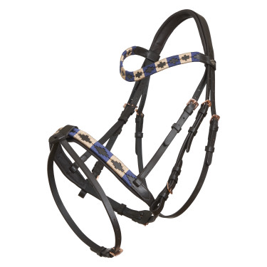 Bridon HV Polo Chaya Marron / marine