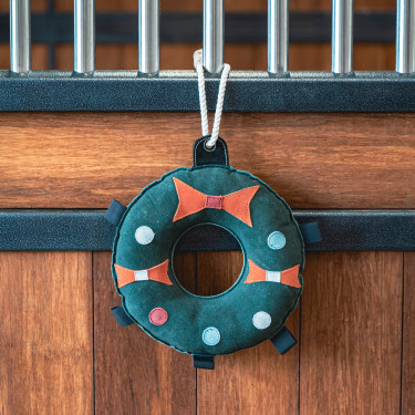 Jouet d’écurie HV Polo pour cheval – Christmas Ring