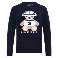 Pull enfant HV Polo Teddy Marine Bleu marine