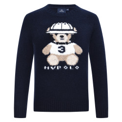 Pull enfant HV Polo Teddy Marine Bleu marine