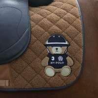 Tapis de selle HV Polo Polo teddy GP Camel Marron Tapis de selle HV Polo Polo teddy GP Camel Marron
