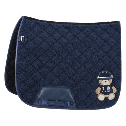 Tapis de selle HV Polo Polo teddy Dressage Marine Bleu marine
