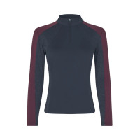 KLMegan dames trainingsshirt Kingsland Marine Marineblauw