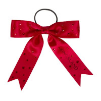 Nœud rouge avec cristaux Swarovski KLMonroe Kingsland
