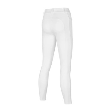 Pantalon d’équitation Full Grip femme à morphologie en H KLKornelia Kingsland Blanc