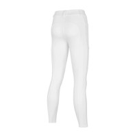 Pantalon d’équitation Grip genoux femme à morphologie en H KLKornelia Kingsland Blanc