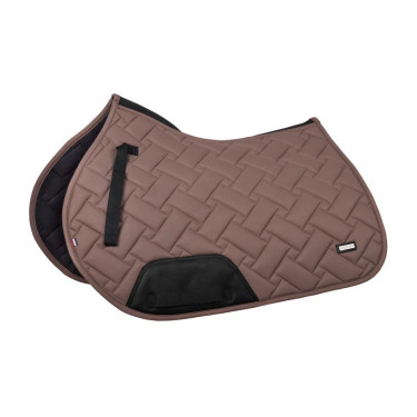 Tapis de selle de saut KLLexie Kingsland Marron fer