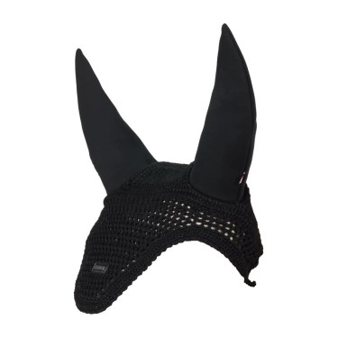 Bonnet anti-mouches en crochet KLLexie Kingsland Noir Bonnet anti-mouches en crochet KLLexie Kingsland Noir
