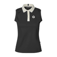Mouwloze poloshirt voor dames in piqué KLLaura Kingsland