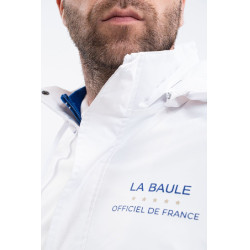 Regenjas CSIO La Baule Rolex Series wit – Ruitersport