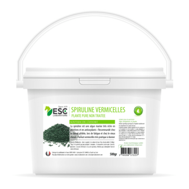 Spiruline vermicelles pour chevaux ESC Laboratoire Spiruline vermicelles pour chevaux ESC Laboratoire