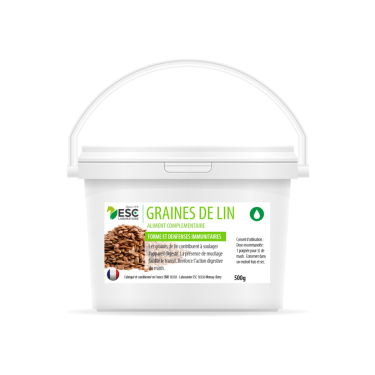 Graines de lin ESC Laboratoire Graines de lin ESC Laboratoire