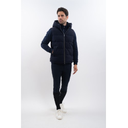 Mouwloze donsjas Harcour Aubin Marine Marineblauw