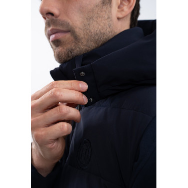 Mouwloze donsjas Harcour Aubin Marine Marineblauw