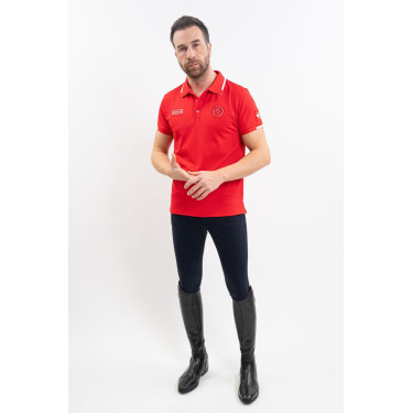 Polo équitation homme Harcour Dranse Swiss