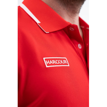 Herenpoloshirt voor ruiters Harcour Dranse – Swiss EF