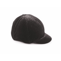 Fluwelen hoes voor helm Velveteen Shires Zwart