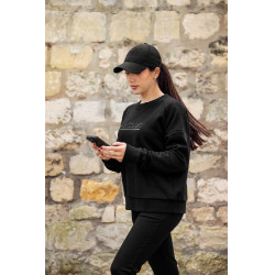 Harcour Mira dames sweater – ruitersport trui warm fleece