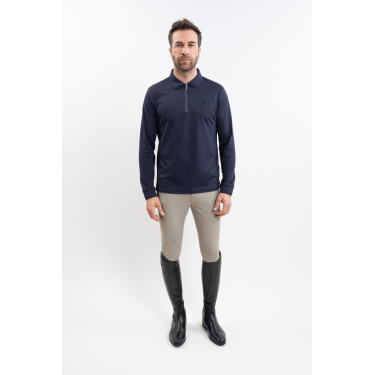 Polo Harcour Pico heren Marine Marineblauw Polo Harcour Pico heren Marine Marineblauw