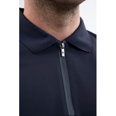Polo Harcour Pico heren Marine Marineblauw Polo Harcour Pico heren Marine Marineblauw