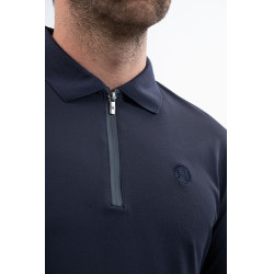 Polo Harcour Pico heren Marine Marineblauw Polo Harcour Pico heren Marine Marineblauw