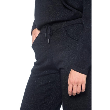 Jogging Harcour Joggi dames Zwart glitter
