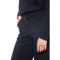 Jogging Harcour Joggi femme Marine paillettes Bleu marine