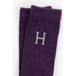 Chaussettes d'équitation Harcour Sanane élégantes et confortables