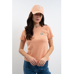 Tee-shirt Harcour Telma Abricot Orange