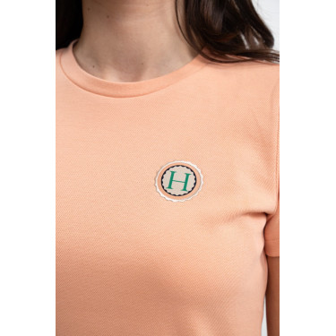 Tee-shirt Harcour Telma Abricot Orange